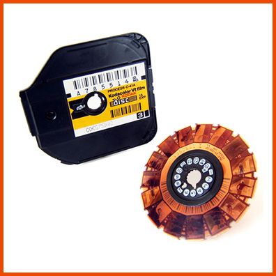 disc film opening image bordered